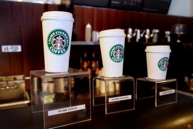 DumbStarbucks-gobelets