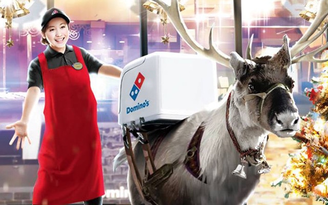 Japon : des rennes Domino’s Pizza vont livrer les clients cet hiver - KULTT