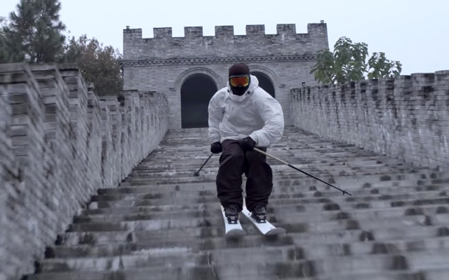 Candide Thovex peut vraiment skier partout - KULTT