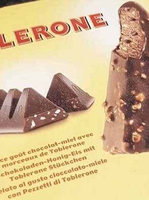 glaces toblerone