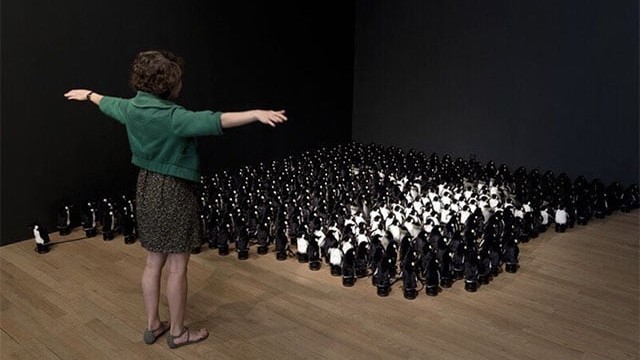 miroirs mécaniques interactifs