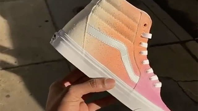 Ces baskets changent de couleur en fonction de la temp rature KULTT