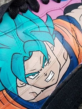 dessin animés dbz chaussures