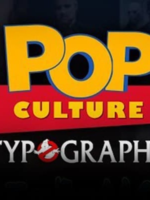 vdéo typographies pop culture