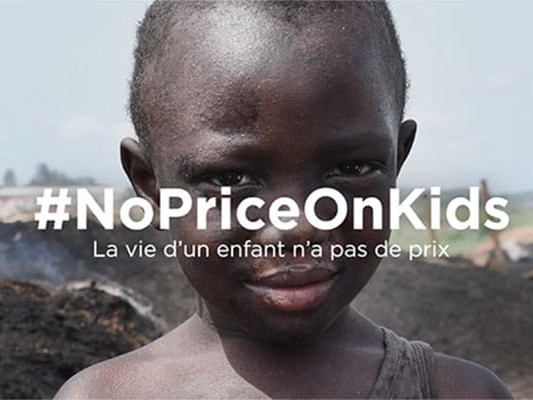 Campagne Unicef NoPriceOnKids