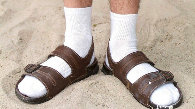 sandale chaussette