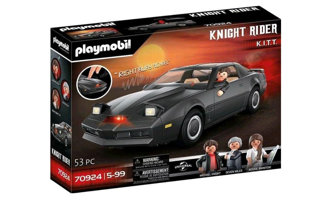 Miniature Voiture Pontiac Trans Americana KITT K2000 1/43 En Métal - Série Limitée, Intérieur Détail, 11 Cm