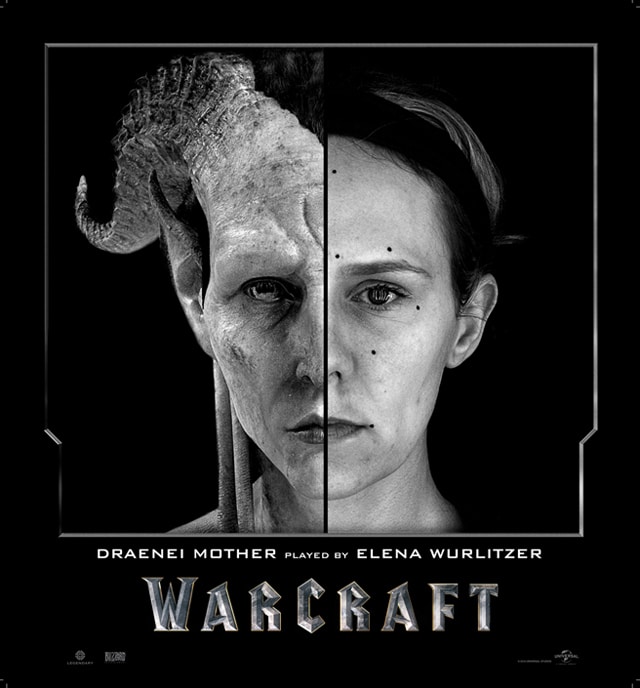 Warcraft' actors and their CGI characters1