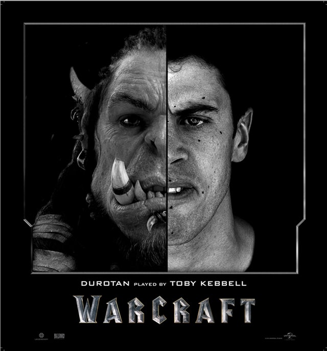 Warcraft' actors and their CGI characters4