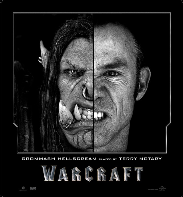 Warcraft' actors and their CGI characters7
