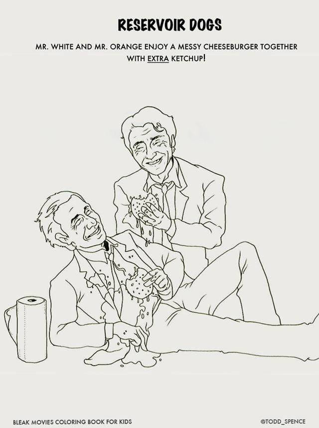 Bleak Movies Colouring Book 4