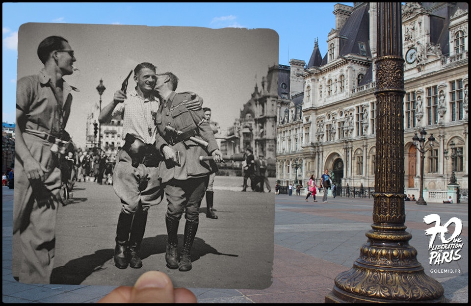 Golem13-Paris-Liberation-1944-HotelDeVille-amis