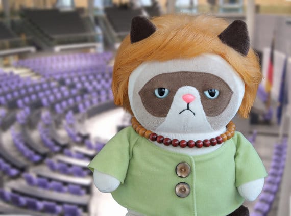 GrumpyCat-Merkel