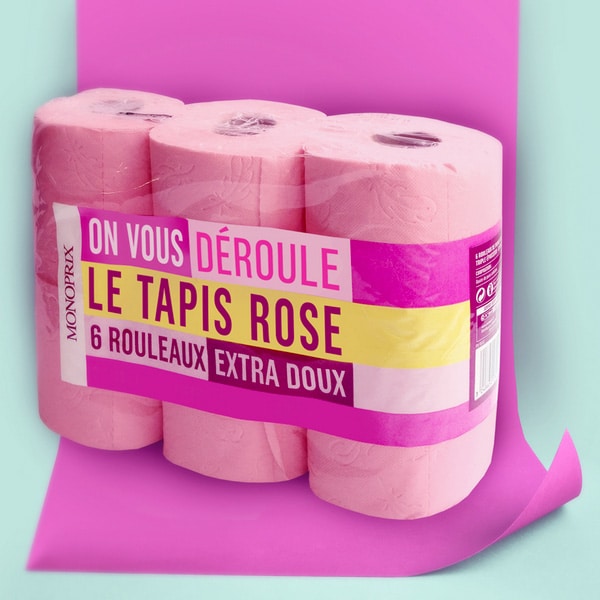 Monoprix-Tapis-Rose