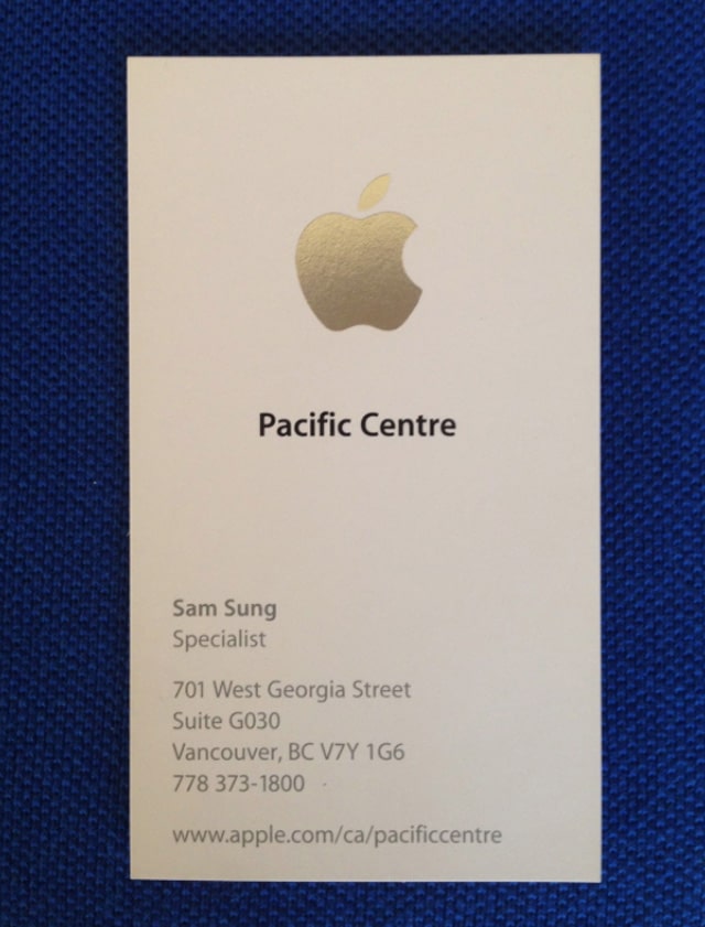 Sam-Sung-Apple-Specialist-Business-Card-Exclusive-Charity-Auction2
