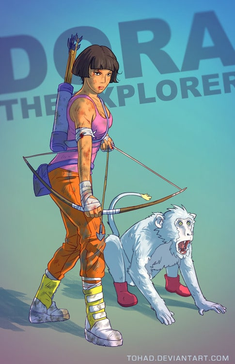 badassfanarts-DORA
