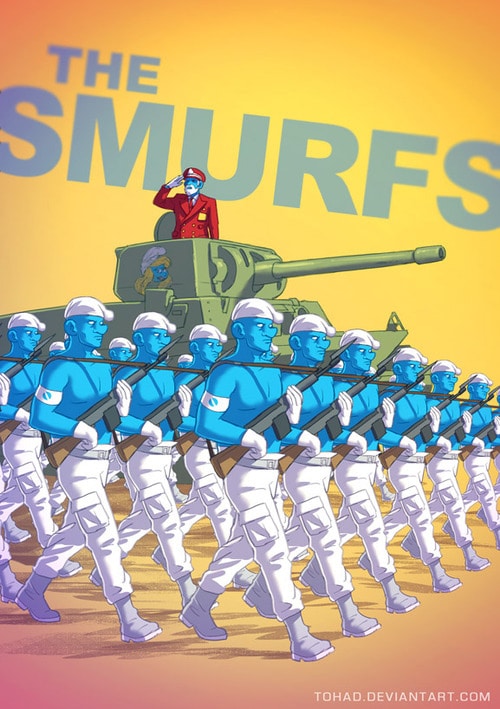 badassfanarts-LesSctrumpfs