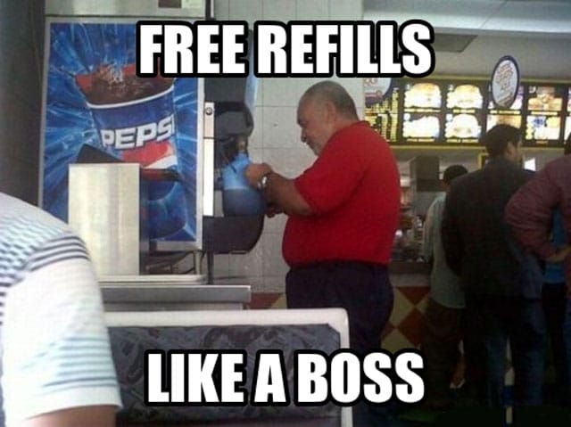 free-refill