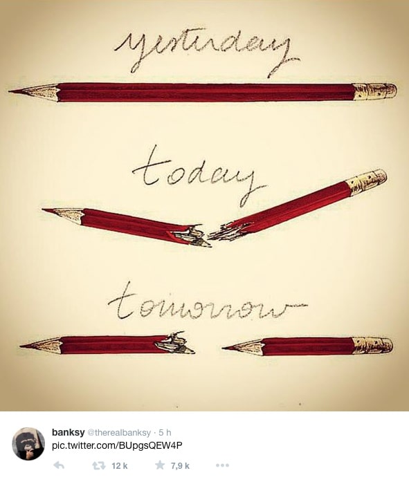 jesuisCharlie-dessins-hommage-Banksy-1