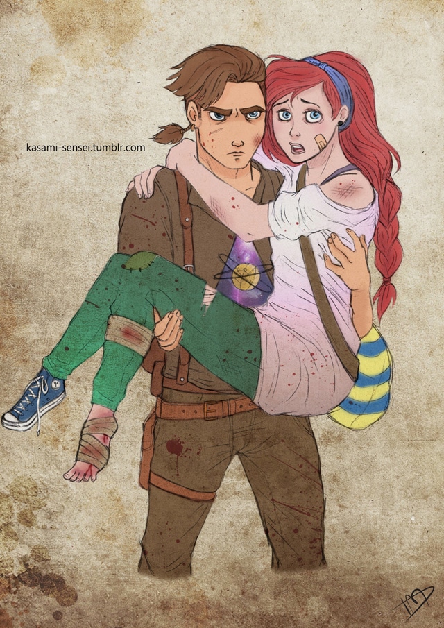 the_walking_disney___jim_and_ariel