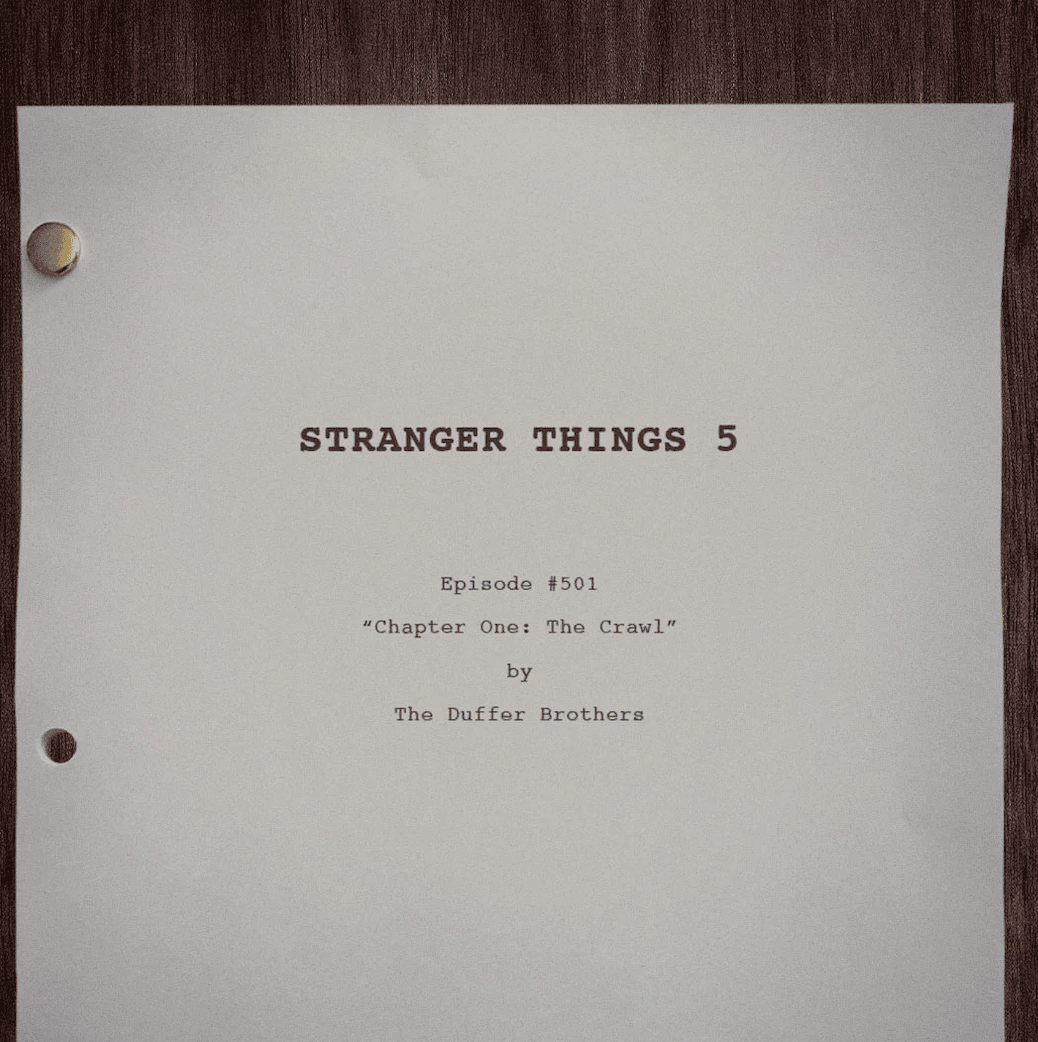 Stranger Things : le titre de l'épisode 1 de la saison 5 révélé