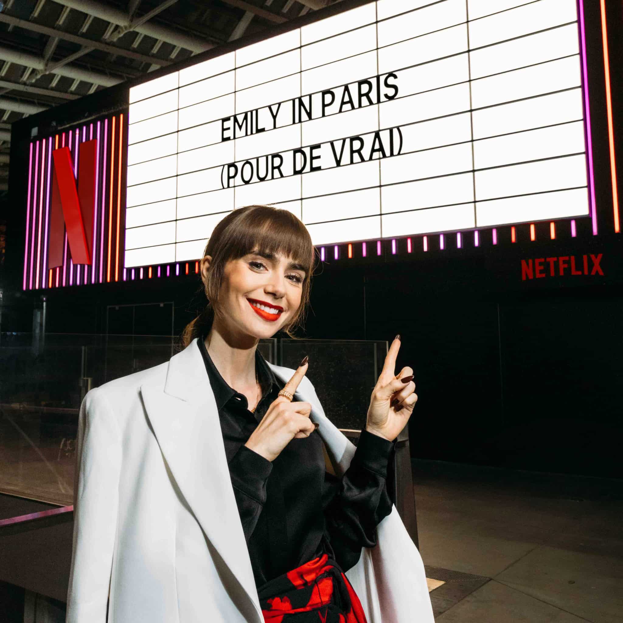Emily in Paris : les acteurs réunis à Paris pour l’avant-première de la saison 3